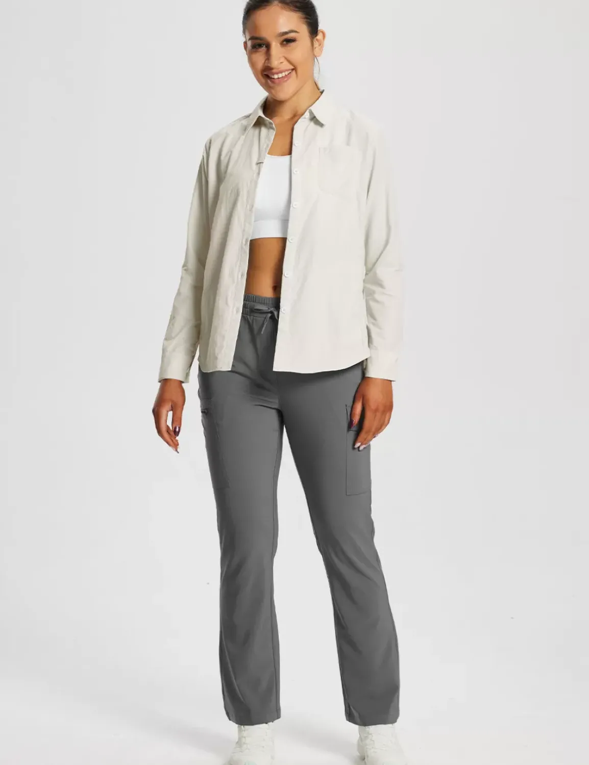 Baleaf Quick-Dry Upf 50+ Sun Shirts^Women Long-Sleeved