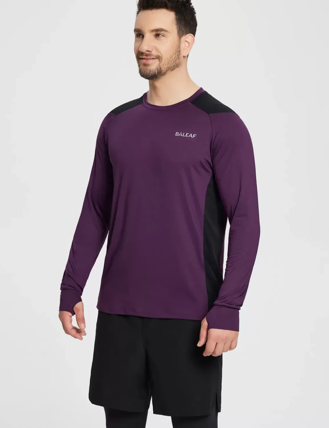 Baleaf Sustainable Bodyfit Baselayer^Men Long-Sleeved Shirts