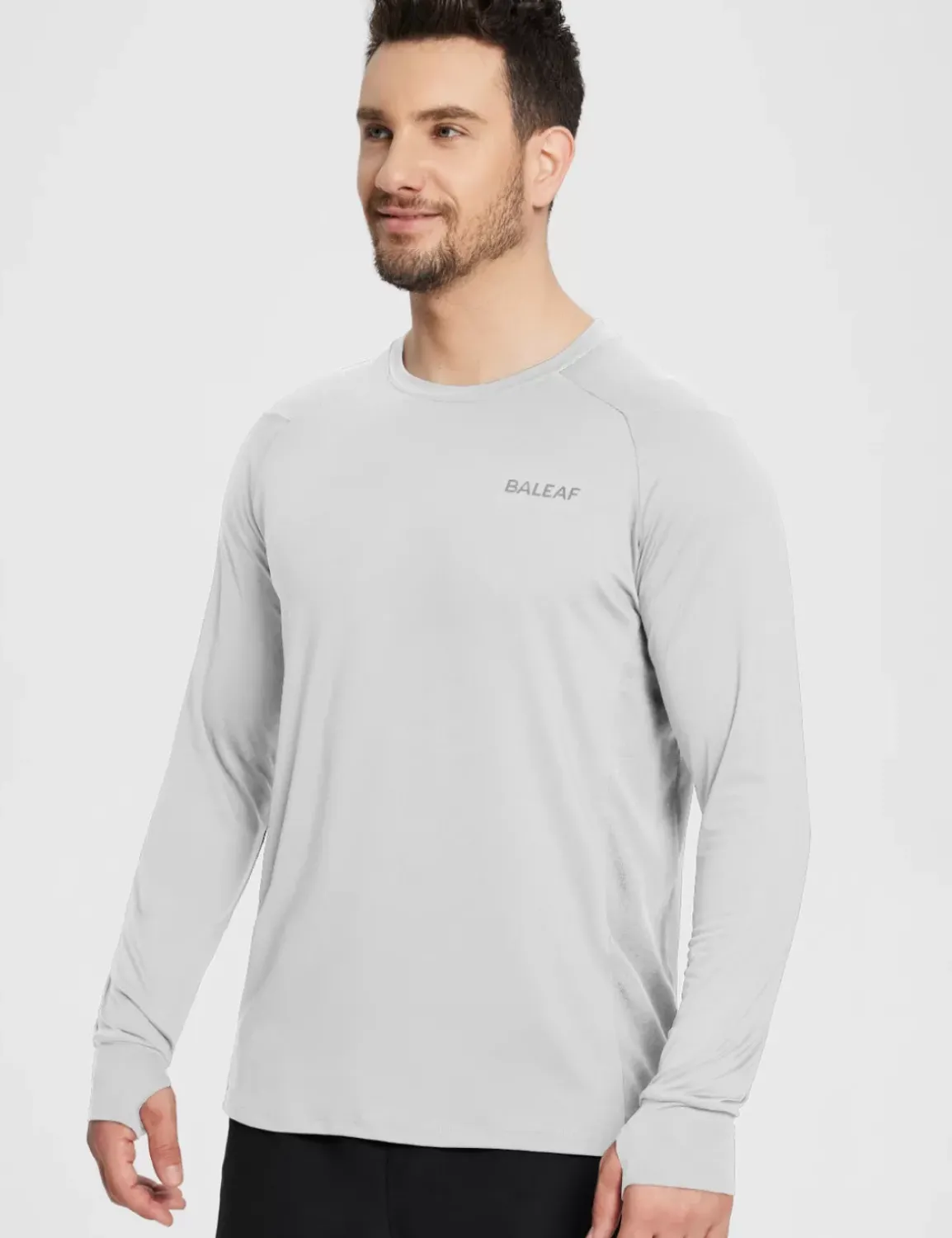 Baleaf Sustainable Bodyfit Baselayer^Men Long-Sleeved Shirts