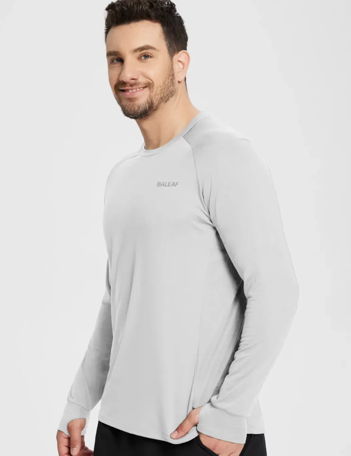 Baleaf Sustainable Bodyfit Baselayer^Men Long-Sleeved Shirts