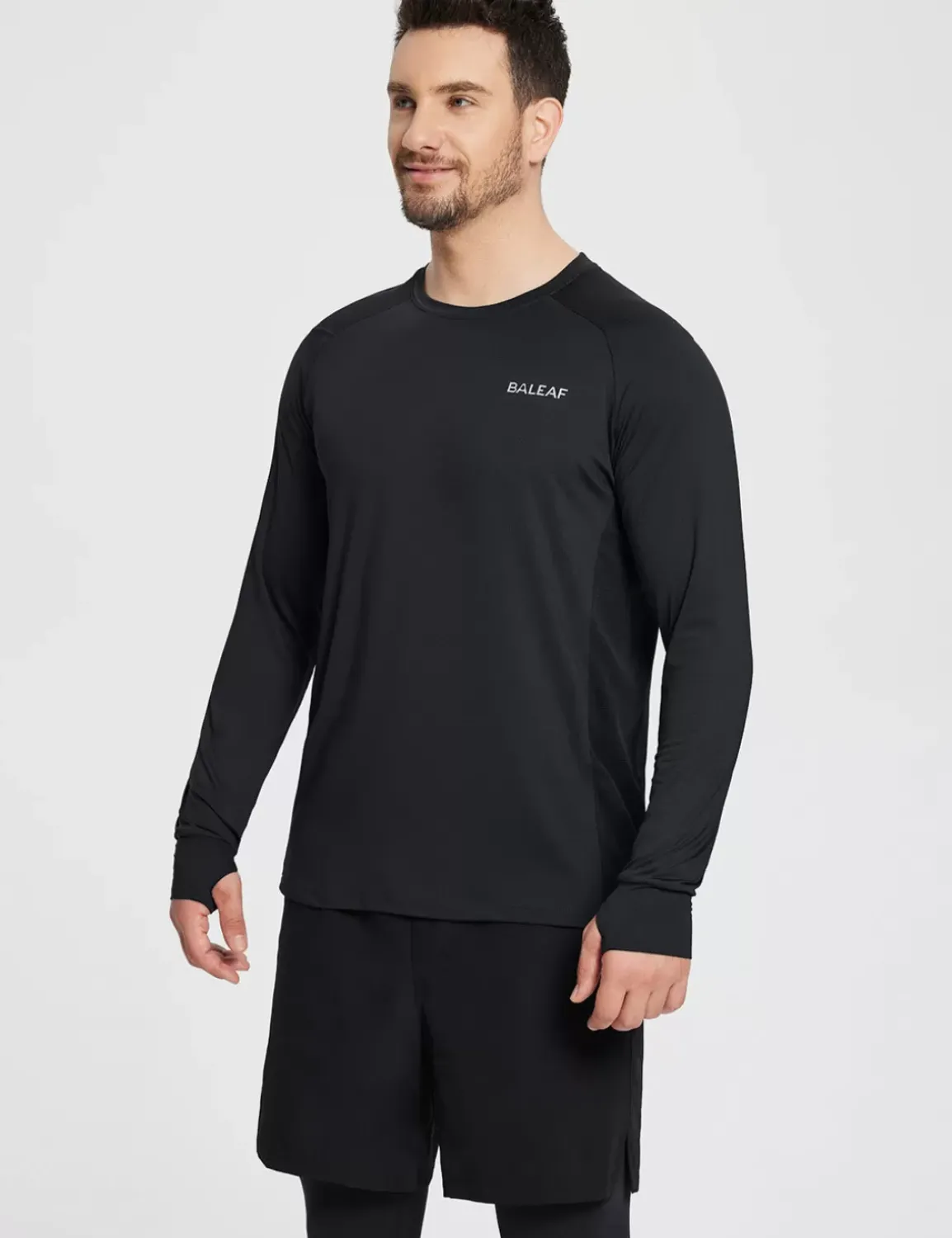 Baleaf Sustainable Bodyfit Baselayer^Men Long-Sleeved Shirts