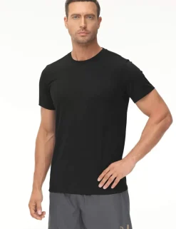 Baleaf Sustainable Crew Neck T-Shirts^Men Short-Sleeved Shirts & Tank Tops