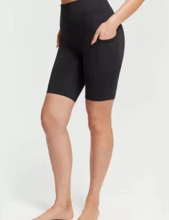 Baleaf Sustainable High Rise Shorts^Women Knee-Length