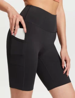 Baleaf Sustainable High Rise Shorts^Women Knee-Length