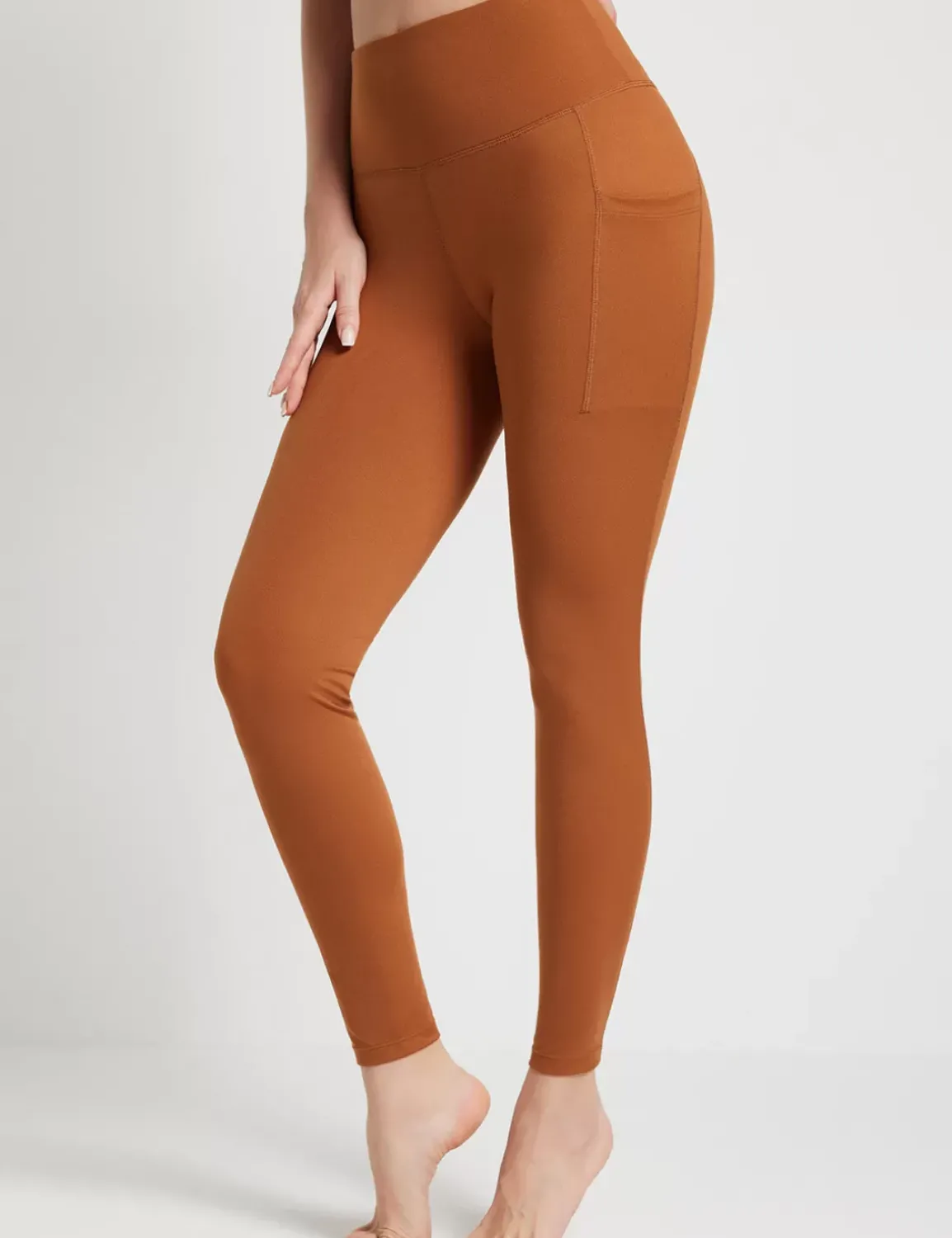 Baleaf Sustainable Seamless Leggings^Women Fleece-Lined
