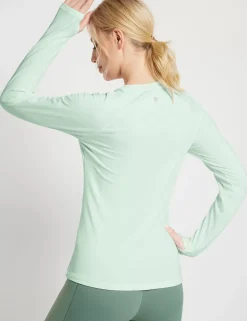 Baleaf Sustainable Thumbhole Mesh Baselayer^Women Long-Sleeved