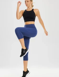 Baleaf Sweatleaf High-Rise Pocketed Capris^Women Capris