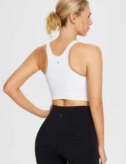 Baleaf Sweatleaf Scoop Neck Longline Bra^Women Sports Bras