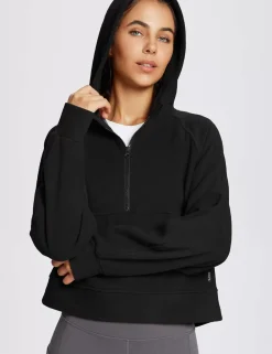 Baleaf Thermal Hooded Cropped Pullover^Women Long-Sleeved