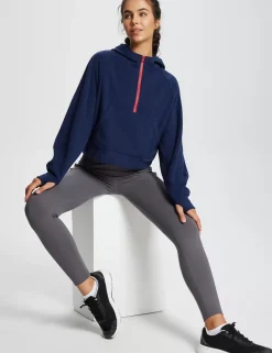 Baleaf Thermal Hooded Cropped Pullover^Women Long-Sleeved