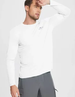 Baleaf Upf 50+ Fishing T-Shirt^Men Long-Sleeved Shirts