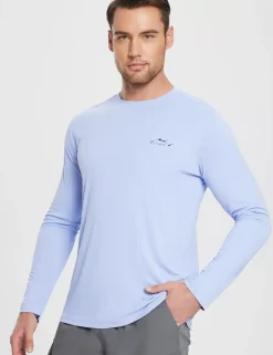Baleaf Upf 50+ Fishing T-Shirt^Men Long-Sleeved Shirts