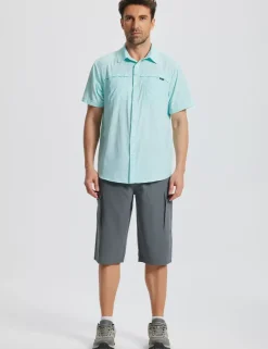 Baleaf Upf 50+ Lightweight Fishing Shirt^Men Short-Sleeved Shirts & Tank Tops