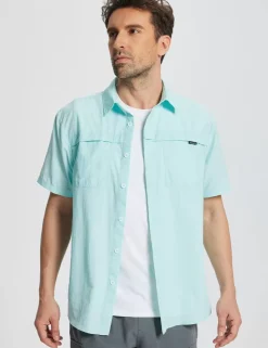 Baleaf Upf 50+ Lightweight Fishing Shirt^Men Short-Sleeved Shirts & Tank Tops