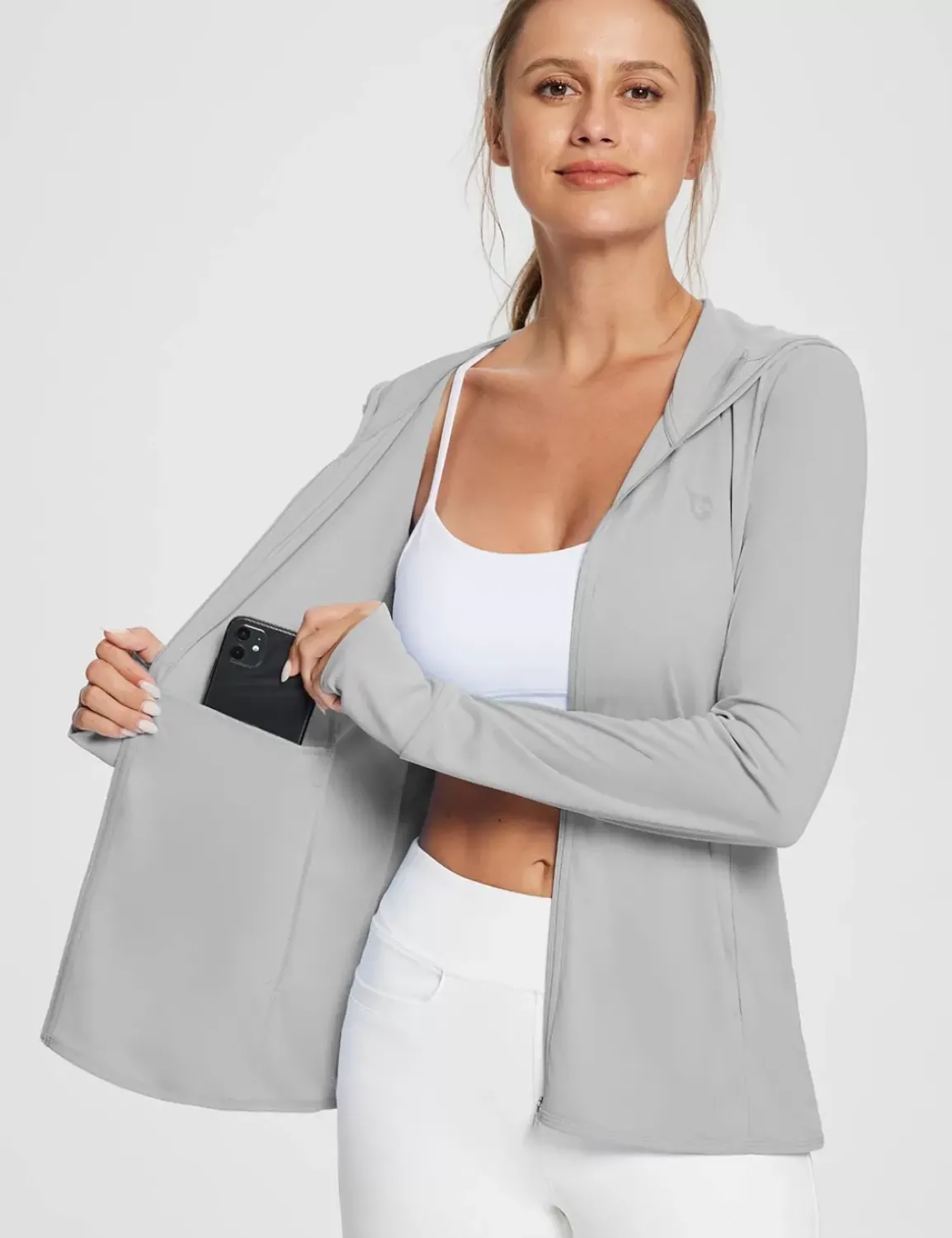 Baleaf Upf 50+ Lightweight Hoodie^Women Upf50+