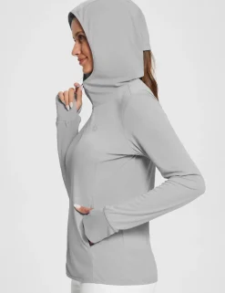 Baleaf Upf 50+ Lightweight Hoodie^Women Jerseys & Track Jackets