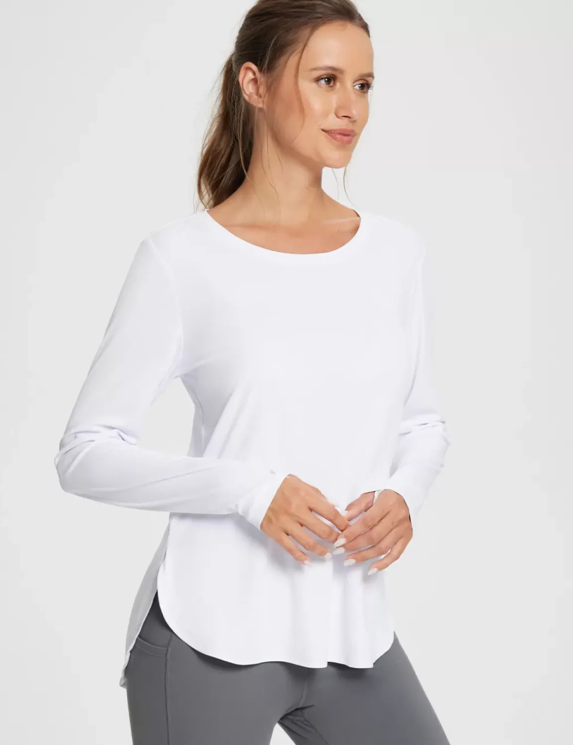 Baleaf Upf 50+ Lightweight Sun Shirts^Women Long-Sleeved