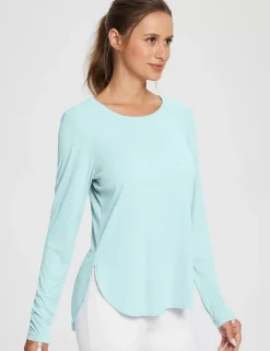 Baleaf Upf 50+ Lightweight Sun Shirts^Women Long-Sleeved