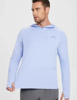 Baleaf Upf 50+ Long-Sleeve Fishing Hoodie^Men Long-Sleeved Shirts
