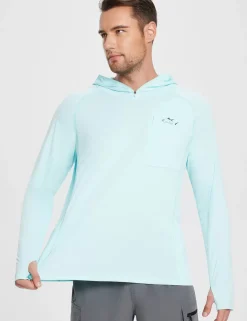 Baleaf Upf 50+ Long-Sleeve Fishing Hoodie^Men Upf 50+