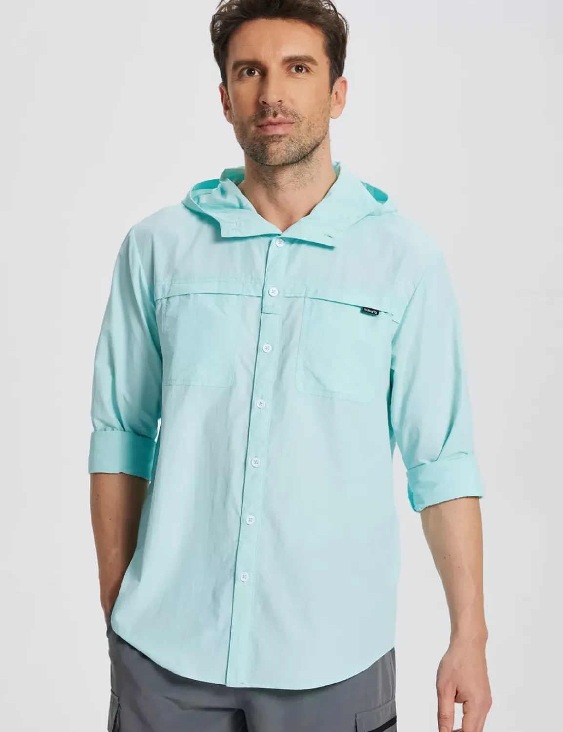 Baleaf Upf 50+ Long-Sleeve Sun Hoodie^Men Long-Sleeved Shirts