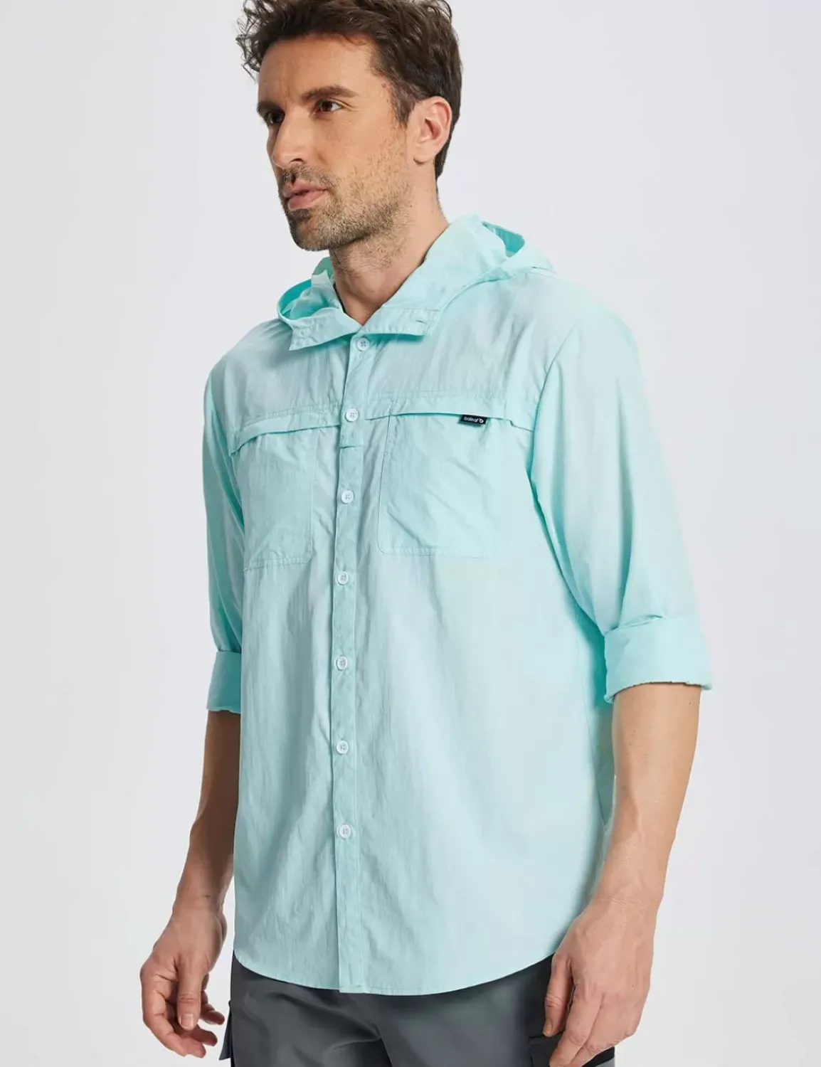 Baleaf Upf 50+ Long-Sleeve Sun Hoodie^Men Long-Sleeved Shirts