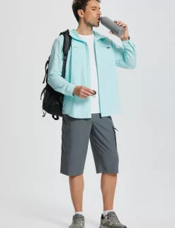 Baleaf Upf 50+ Long-Sleeve Sun Hoodie^Men Upf 50+
