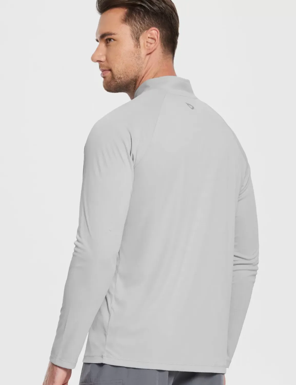 Baleaf Upf 50+ Quarter Zip Sun Shirts^Men Long-Sleeved Shirts