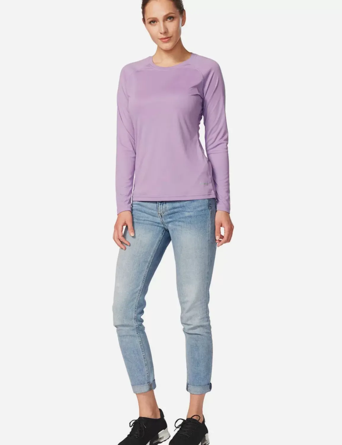Baleaf Upf50+ Crew Neck Sun Shirt^Women Upf50+