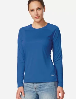 Baleaf Upf50+ Crew Neck Sun Shirt^Women Upf50+