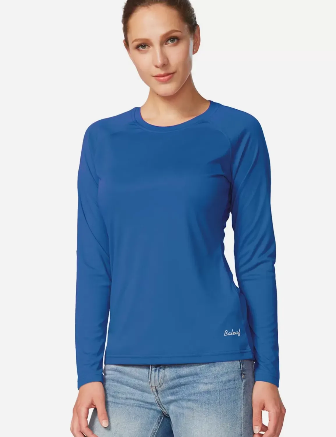 Baleaf Upf50+ Crew Neck Sun Shirt^Women Upf50+