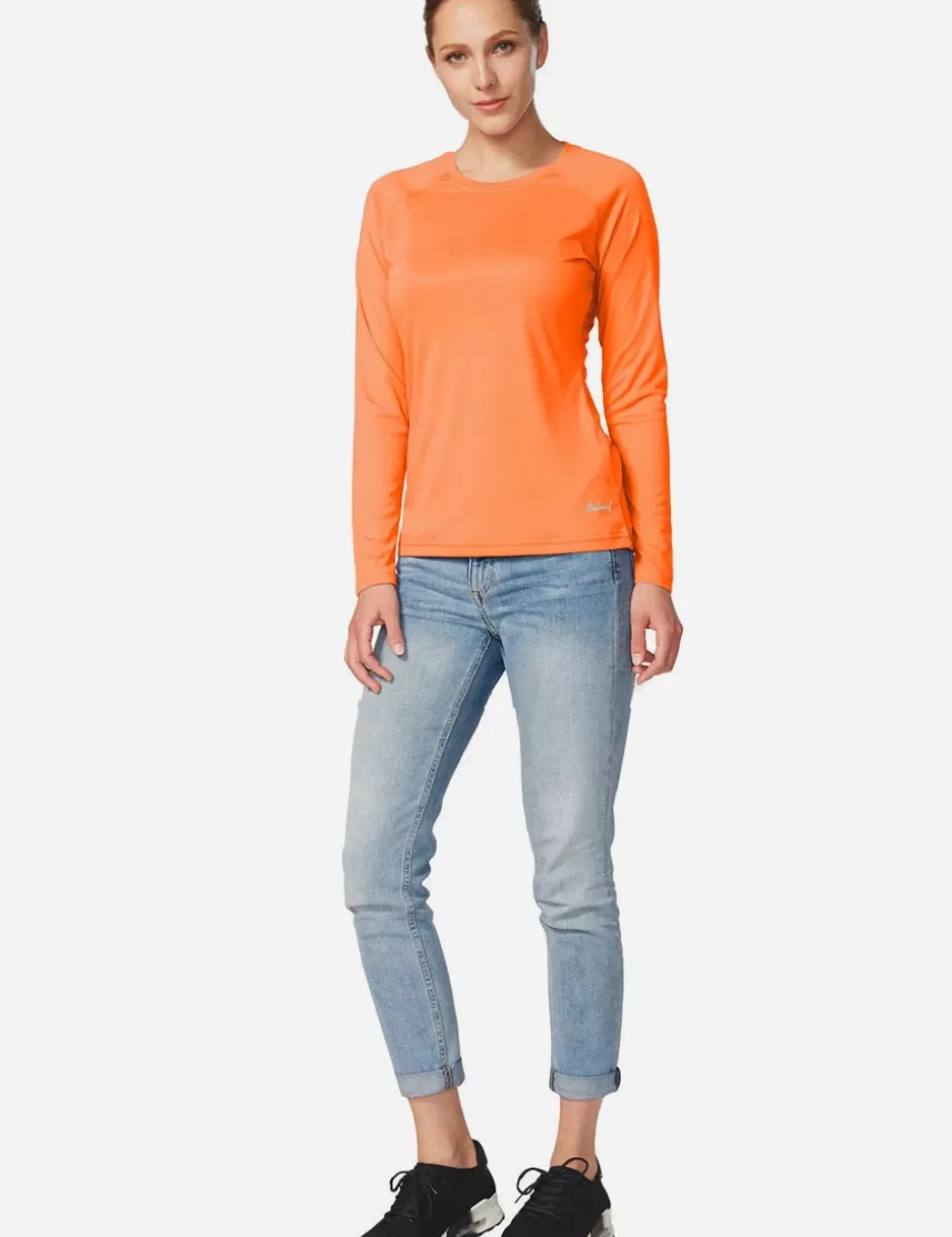 Baleaf Upf50+ Crew Neck Sun Shirt^Women Upf50+