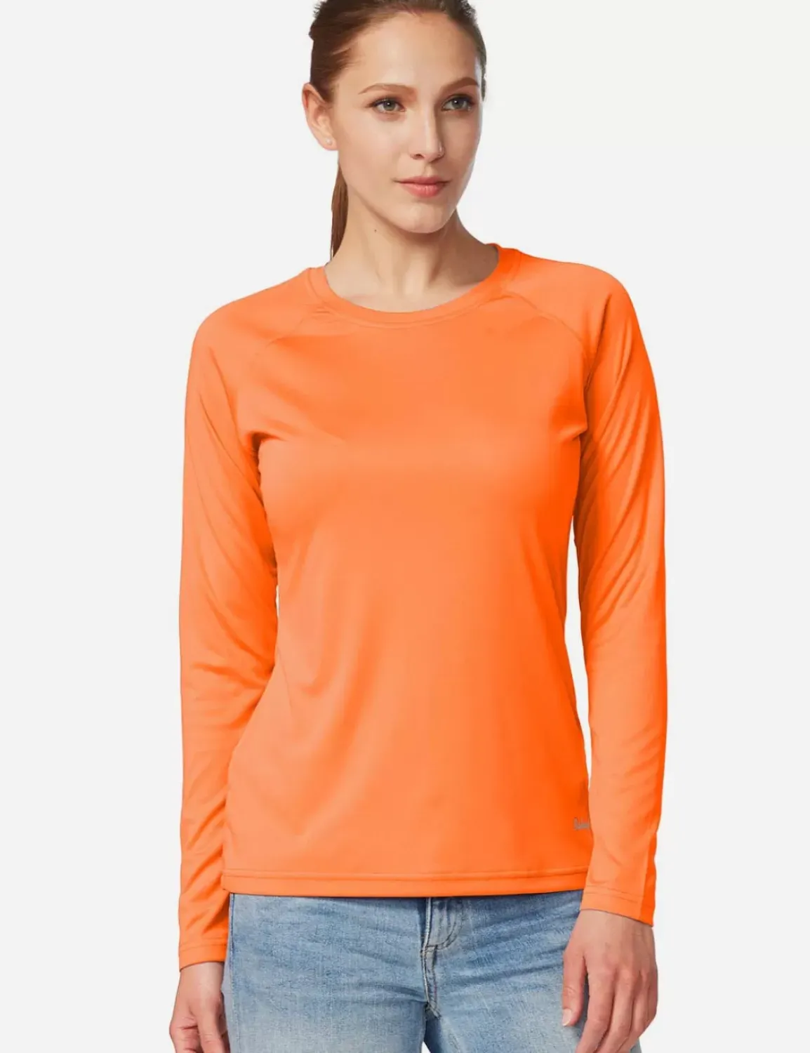 Baleaf Upf50+ Crew Neck Sun Shirt^Women Upf50+