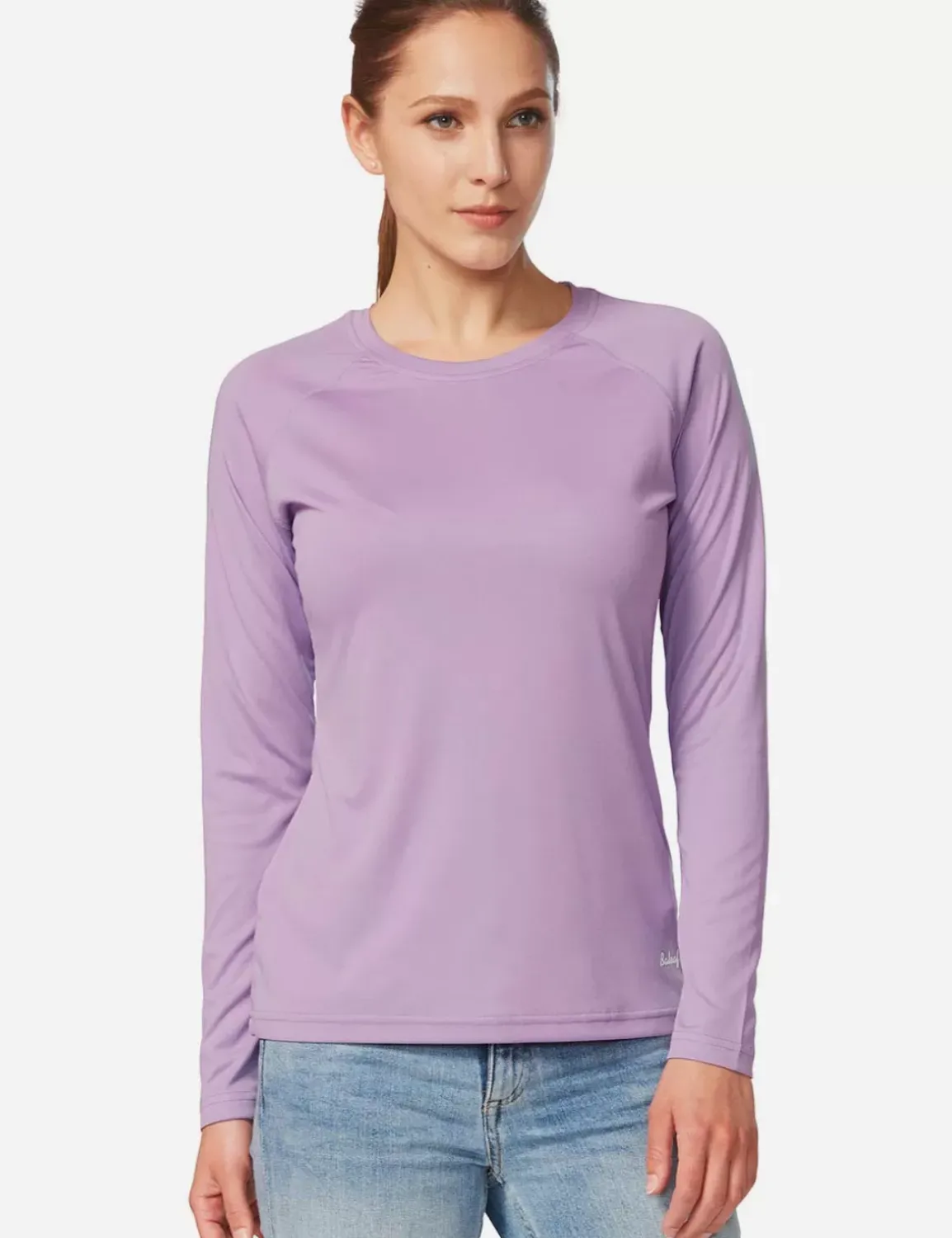 Baleaf Upf50+ Crew Neck Sun Shirt^Women Upf50+