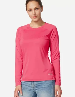 Baleaf Upf50+ Crew Neck Sun Shirt^Women Upf50+