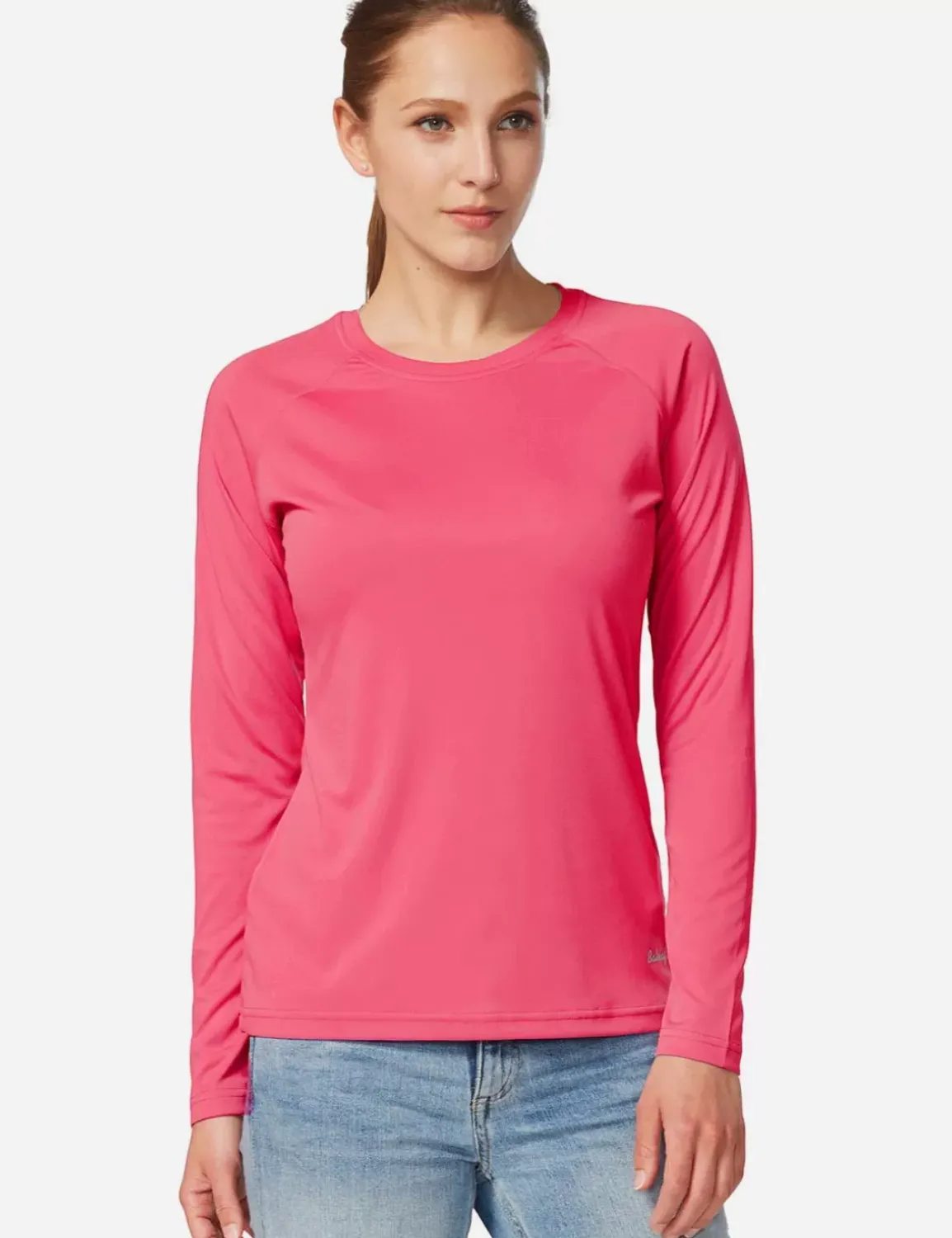 Baleaf Upf50+ Crew Neck Sun Shirt^Women Upf50+