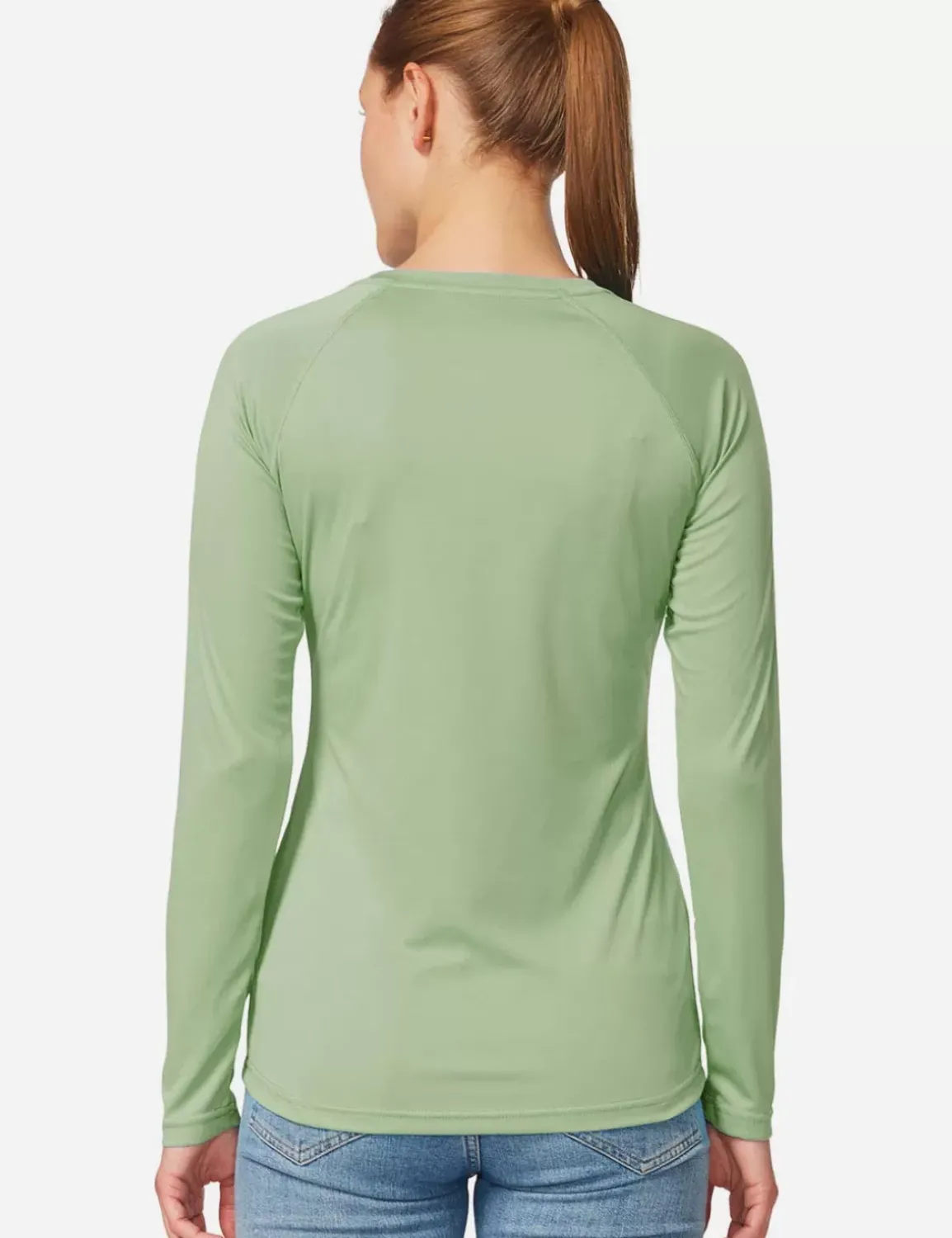 Baleaf Upf50+ Crew Neck Sun Shirt^Women Upf50+