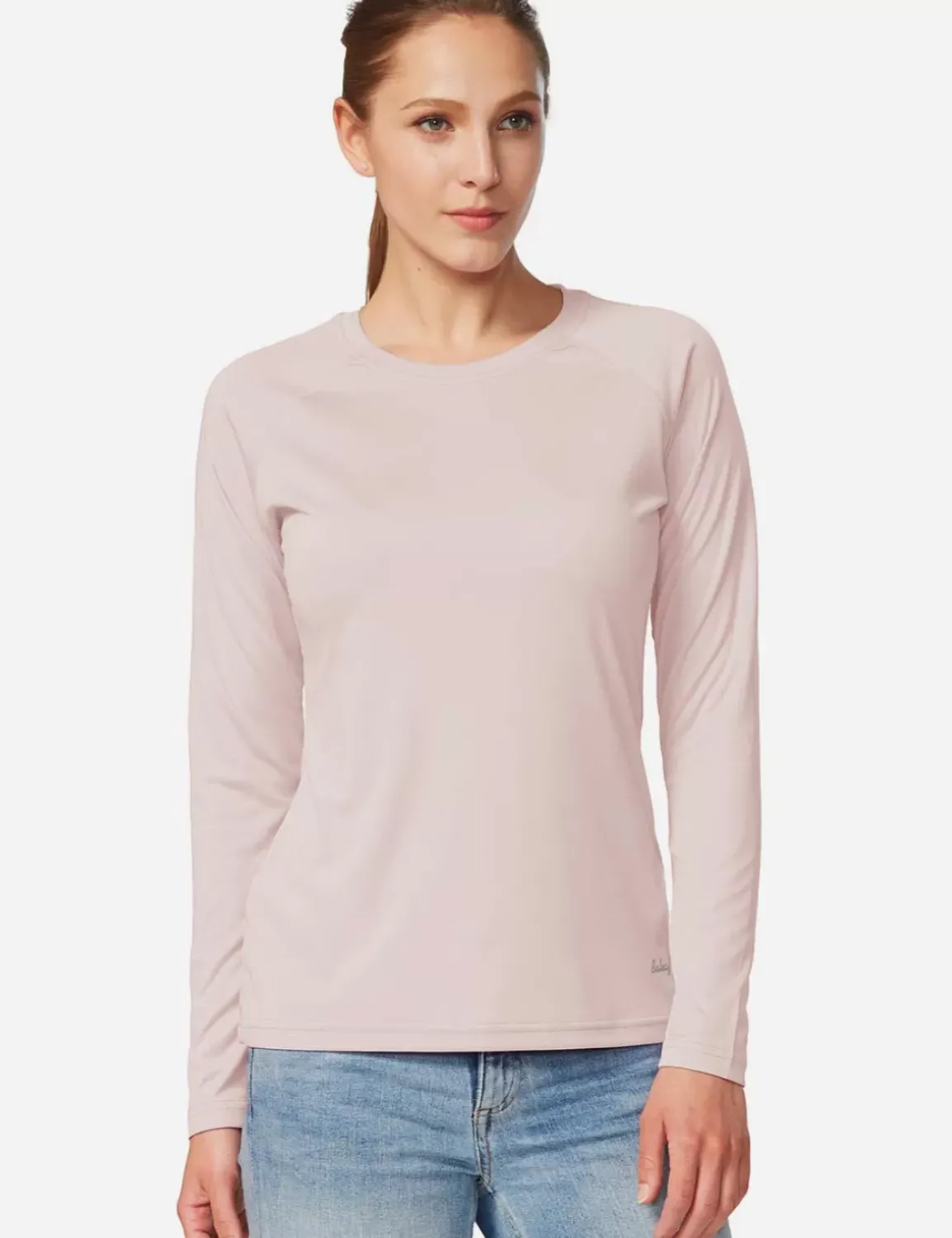 Baleaf Upf50+ Crew Neck Sun Shirt^Women Upf50+