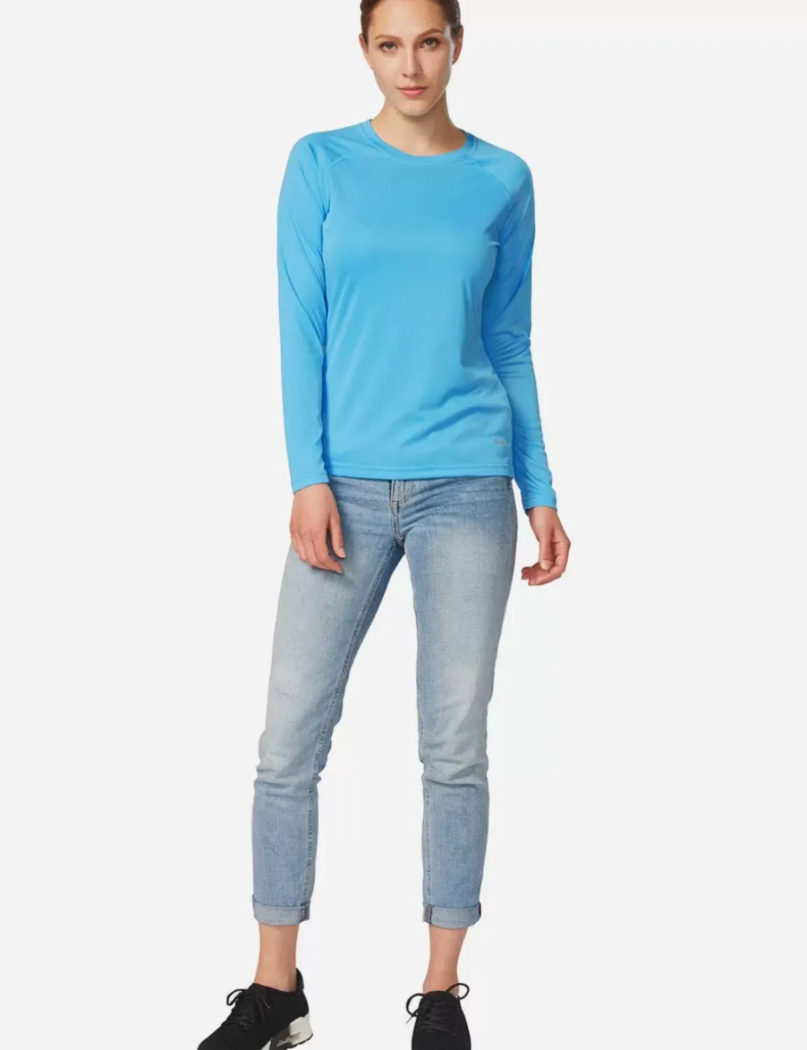 Baleaf Upf50+ Crew Neck Sun Shirt^Women Upf50+