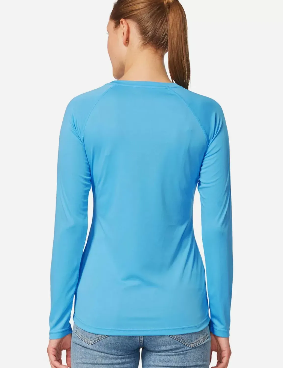 Baleaf Upf50+ Crew Neck Sun Shirt^Women Upf50+