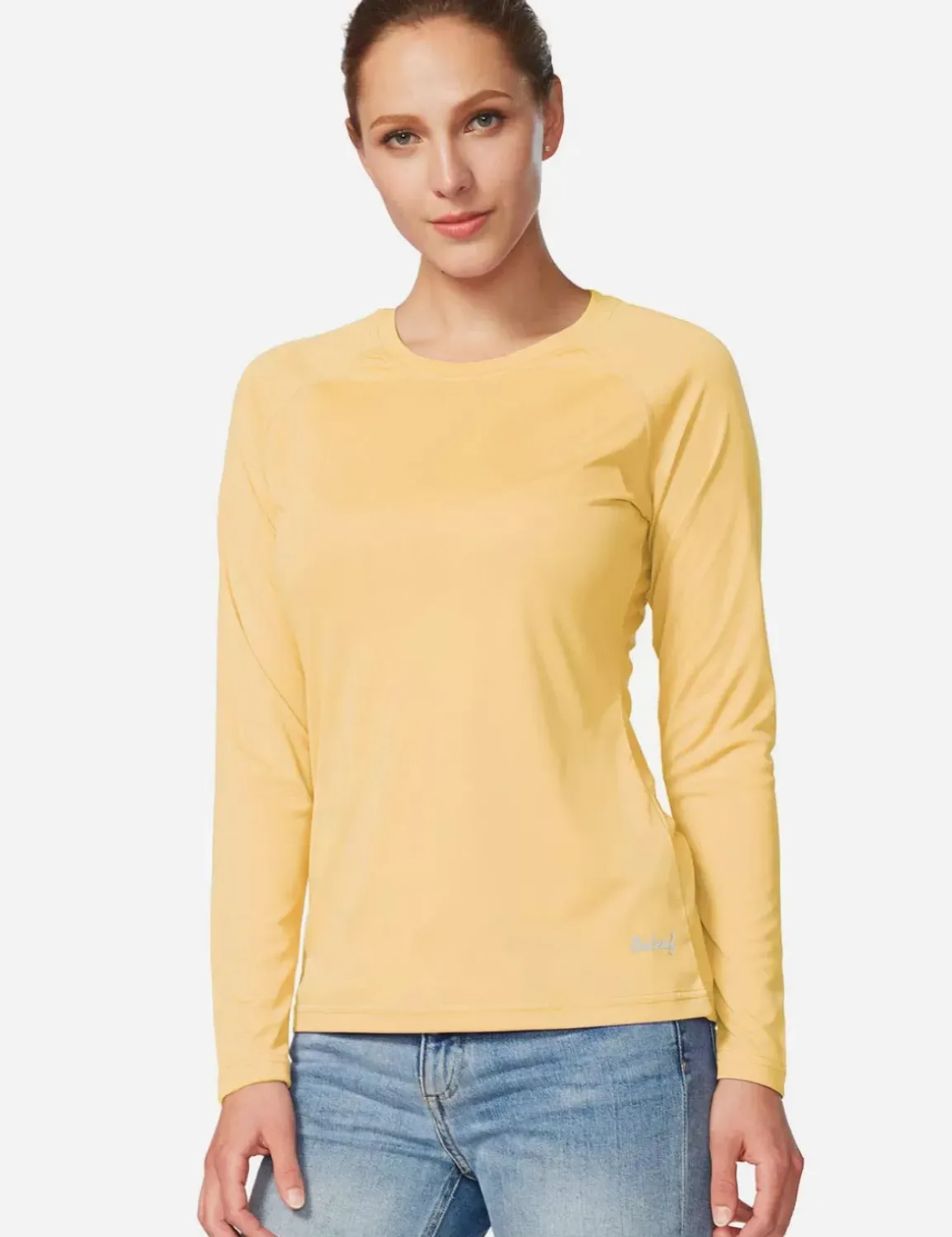 Baleaf Upf50+ Crew Neck Sun Shirt^Women Upf50+
