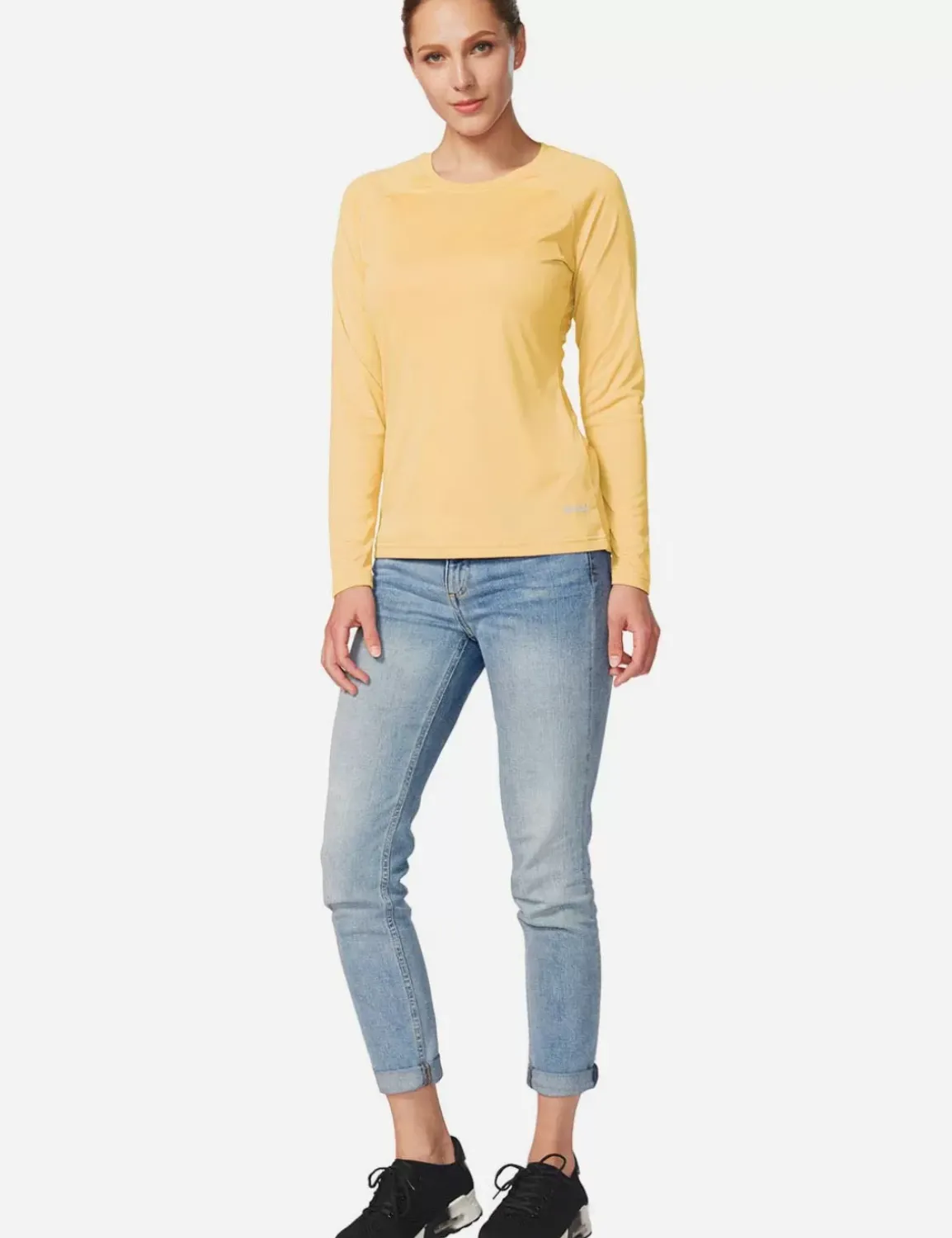 Baleaf Upf50+ Crew Neck Sun Shirt^Women Upf50+
