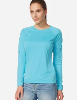 Baleaf Upf50+ Crew Neck Sun Shirt^Women Upf50+