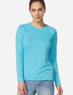 Baleaf Upf50+ Crew Neck Sun Shirt^Women Upf50+