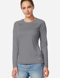 Baleaf Upf50+ Crew Neck Sun Shirt^Women Upf50+