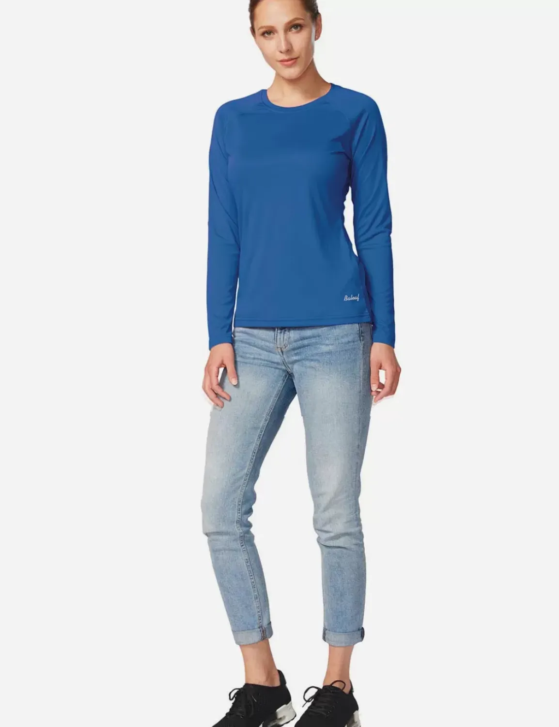 Baleaf Upf50+ Crew Neck Sun Shirt^Women Upf50+