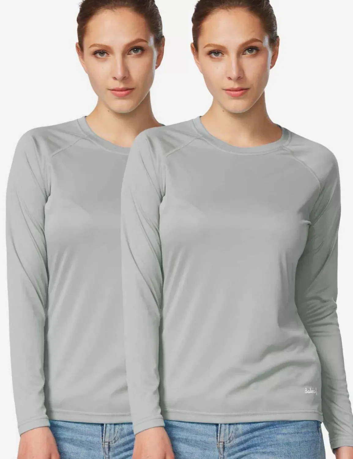 Baleaf Upf50+ Crew Neck Sun Shirt (2 Pack)^Women Upf50+