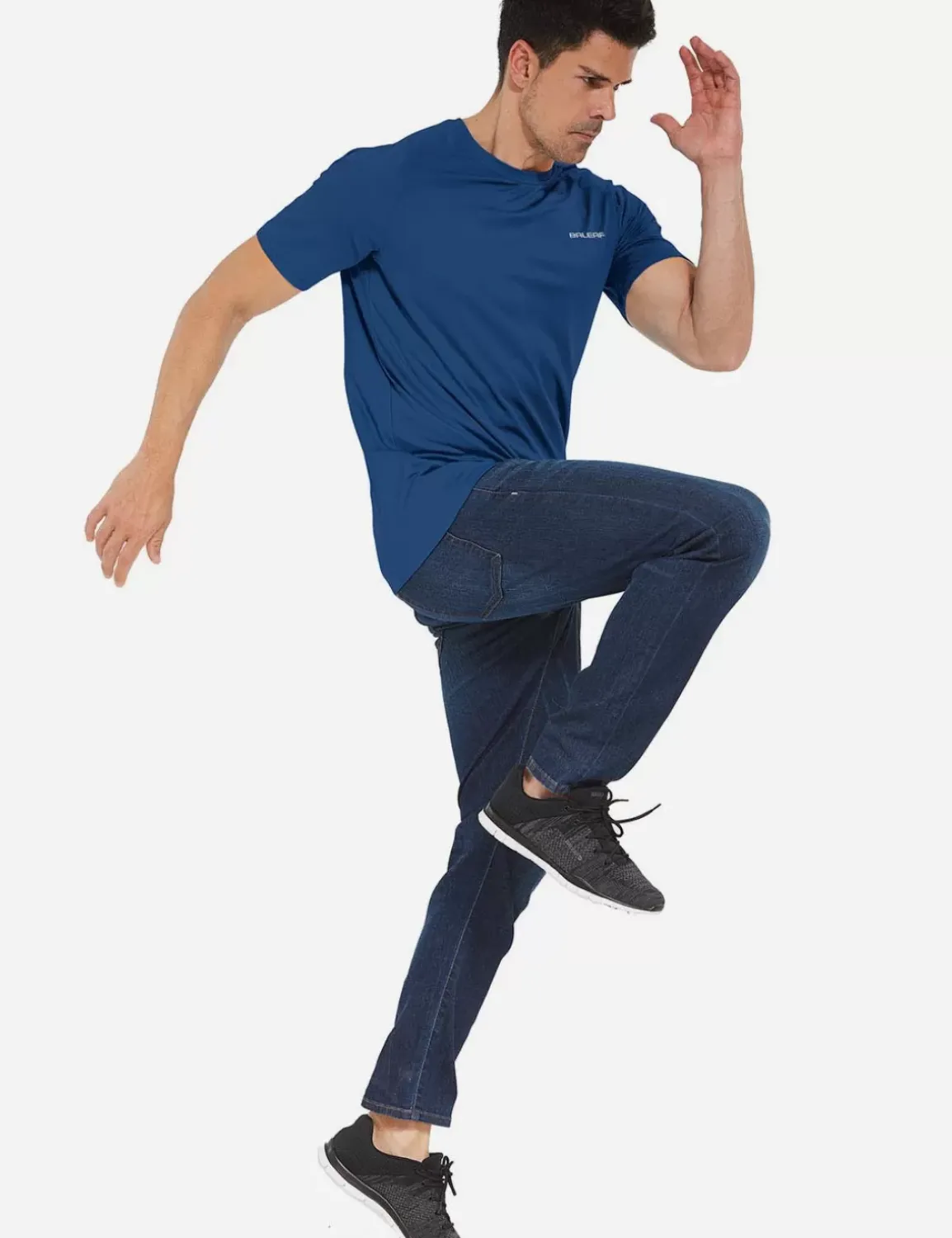 Baleaf Upf50+ Crew-Neck Tee^Men Upf 50+