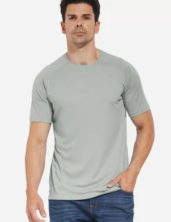 Baleaf Upf50+ Crew-Neck Tee^Men Upf 50+