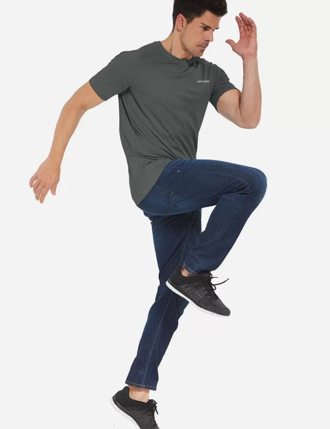 Baleaf Upf50+ Crew-Neck Tee^Men Upf 50+